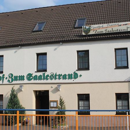 Gasthof & Pension Zum Saalestrand Bad Durrenberg Luaran gambar