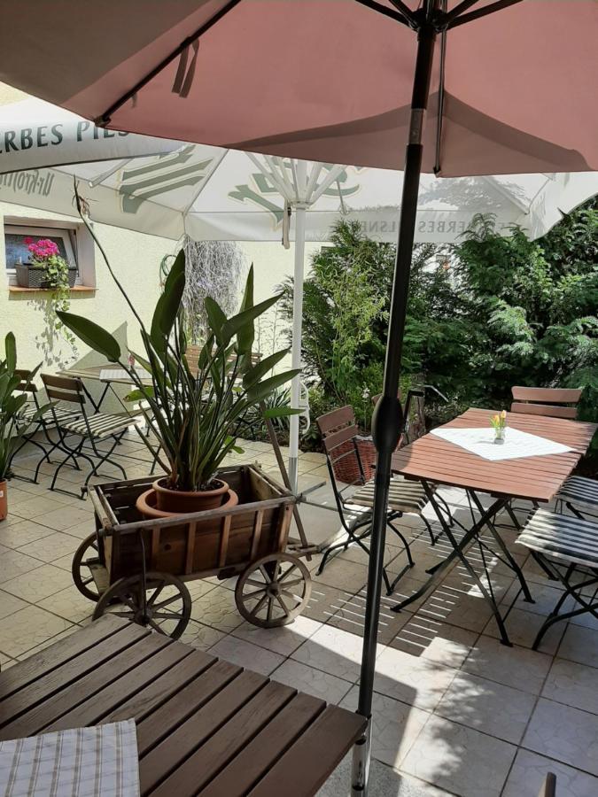 Gasthof & Pension Zum Saalestrand Bad Durrenberg Luaran gambar
