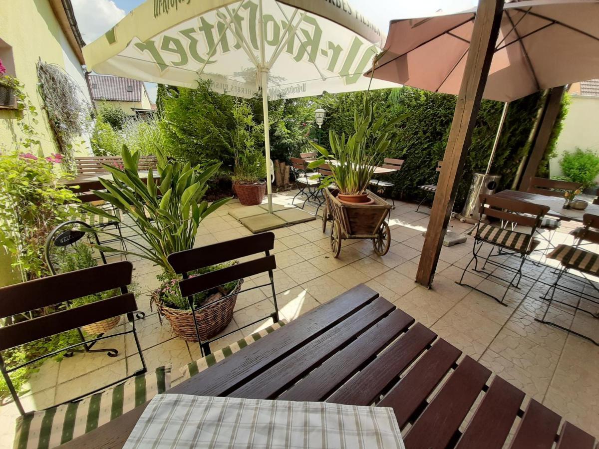 Gasthof & Pension Zum Saalestrand Bad Durrenberg Luaran gambar